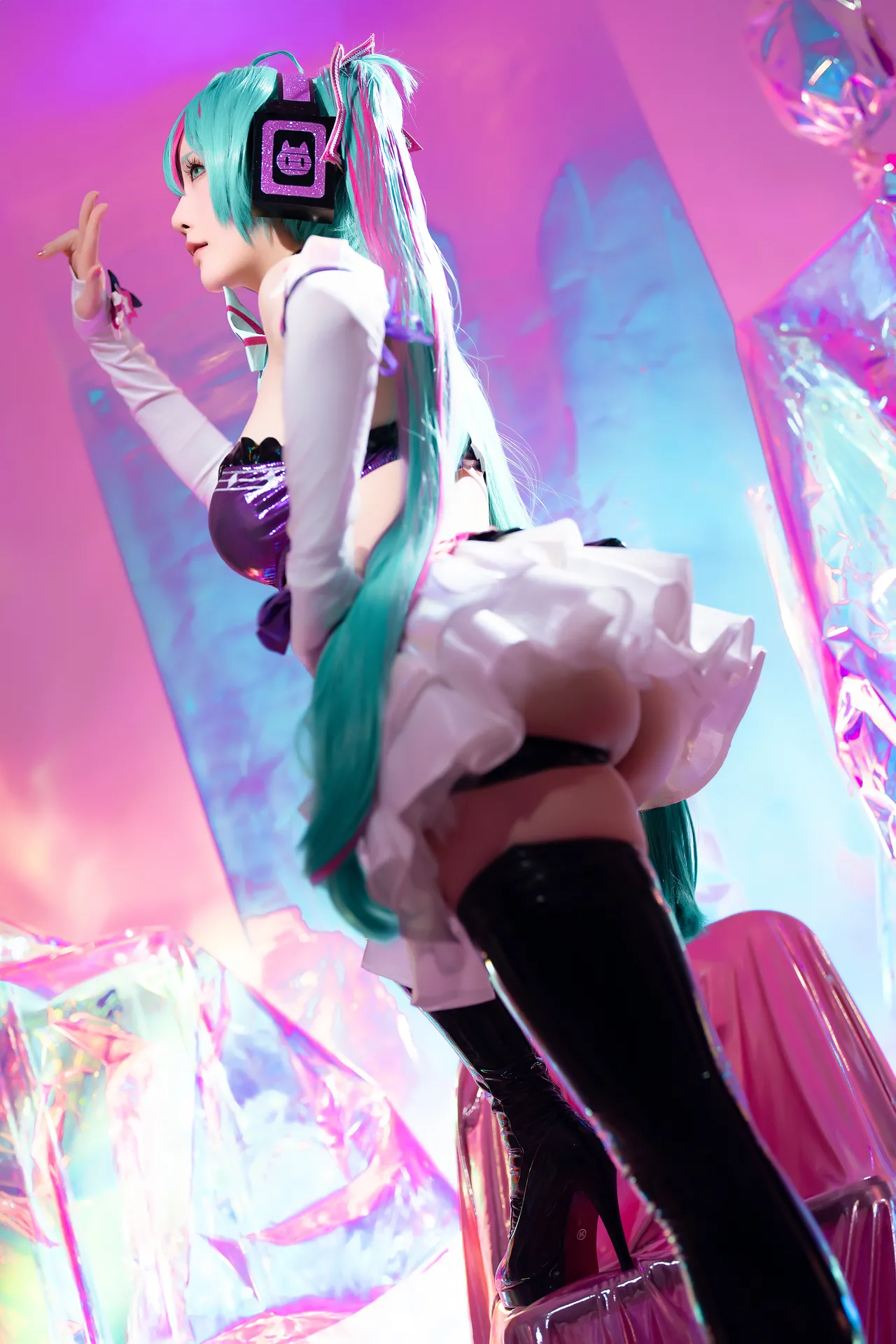 星之迟迟 - Miku初音未来 喵斯快跑-erohere14.webp